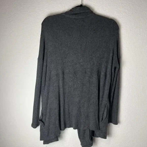 Velvet by Graham & Spencer Cardigan Womens Medium Open Front Pockets Sweater​ - Picture 4 of 7